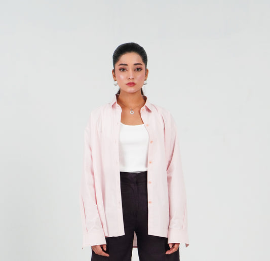Pale Plum Tailored Shirt
