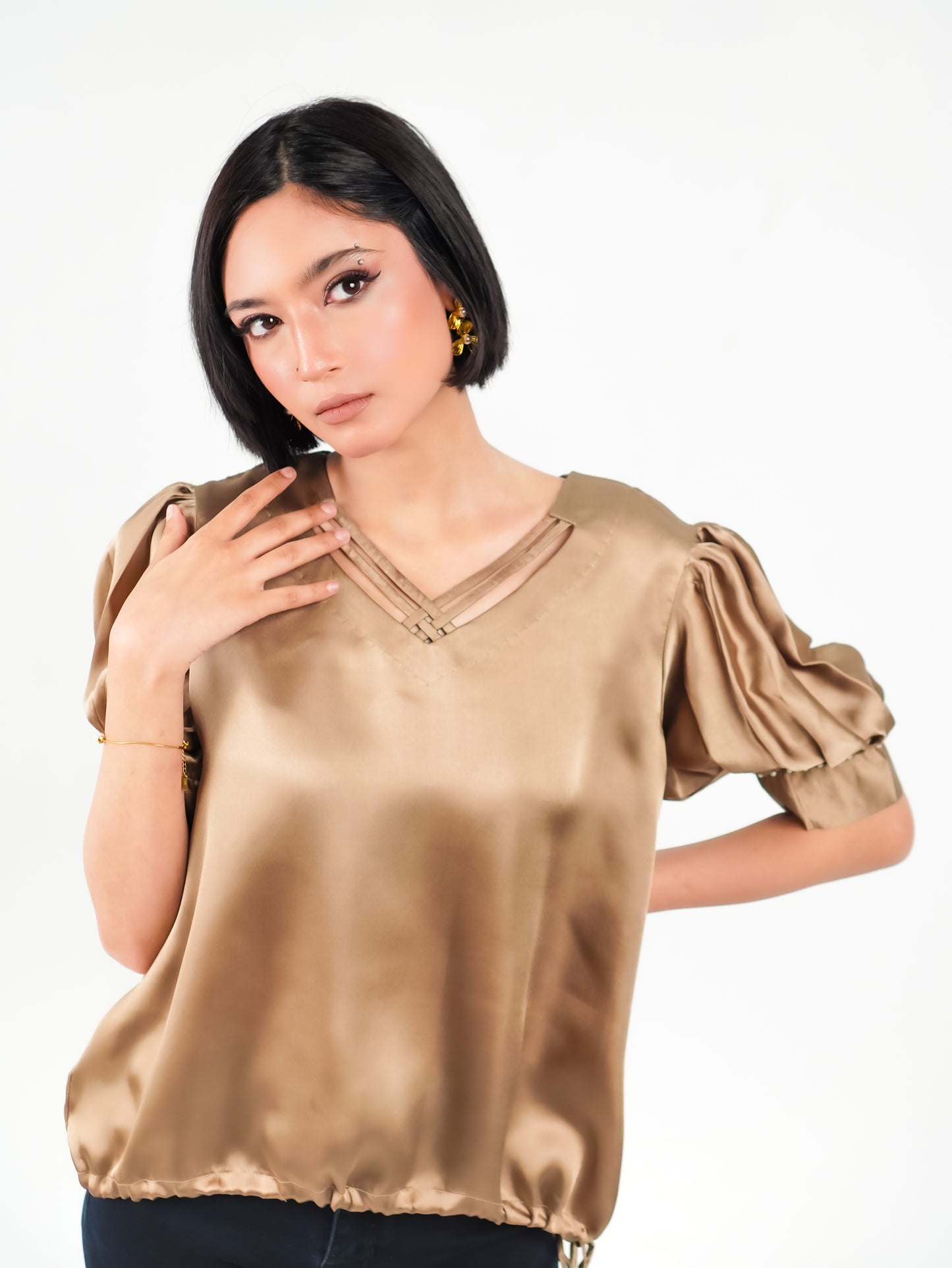 Lumina Silk Champagne Beige