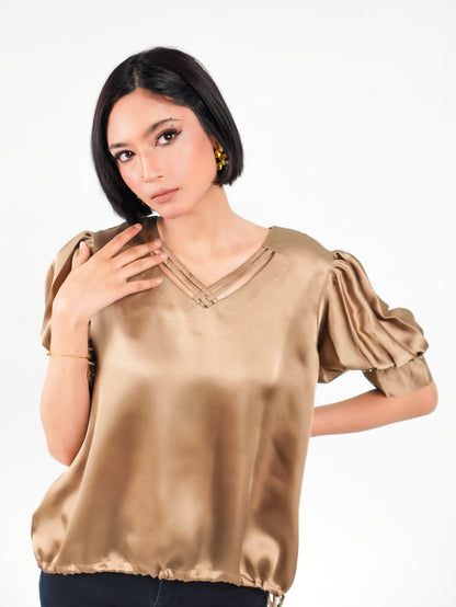 Lumina Silk Champagne Beige