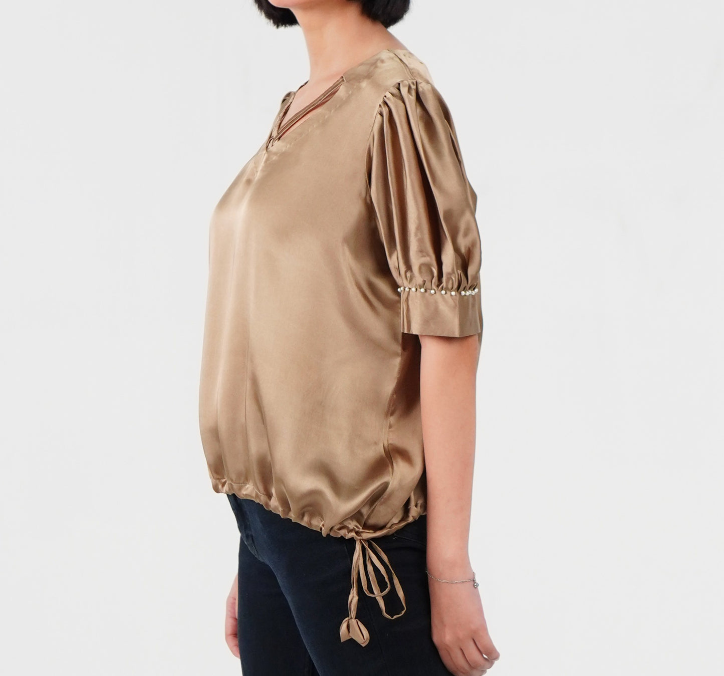Lumina Silk Champagne Beige