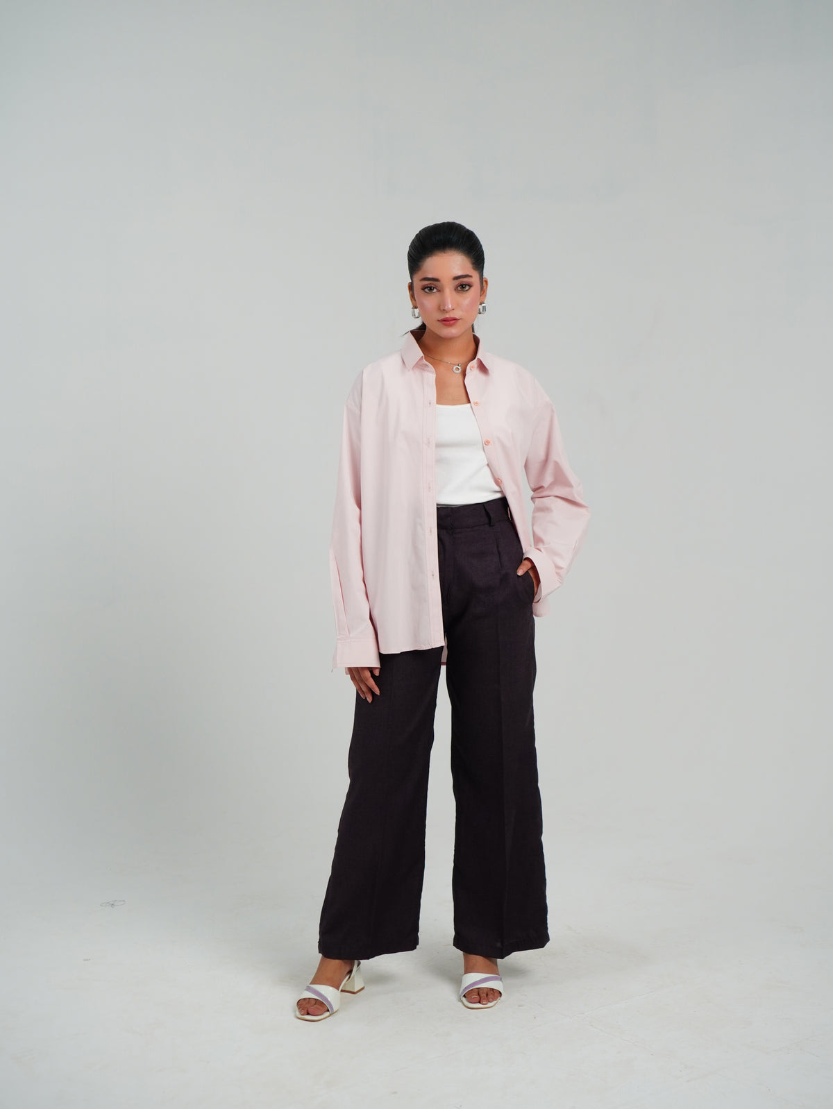Pale Plum Pants