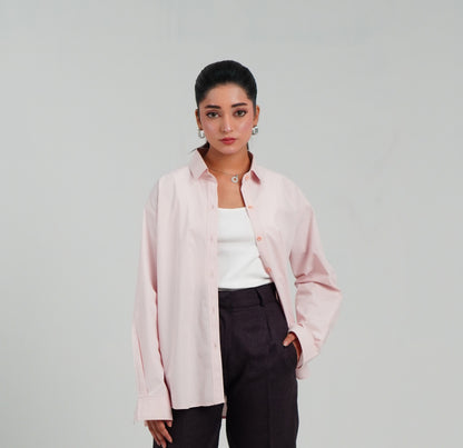 Pale Plum Tailored Shirt