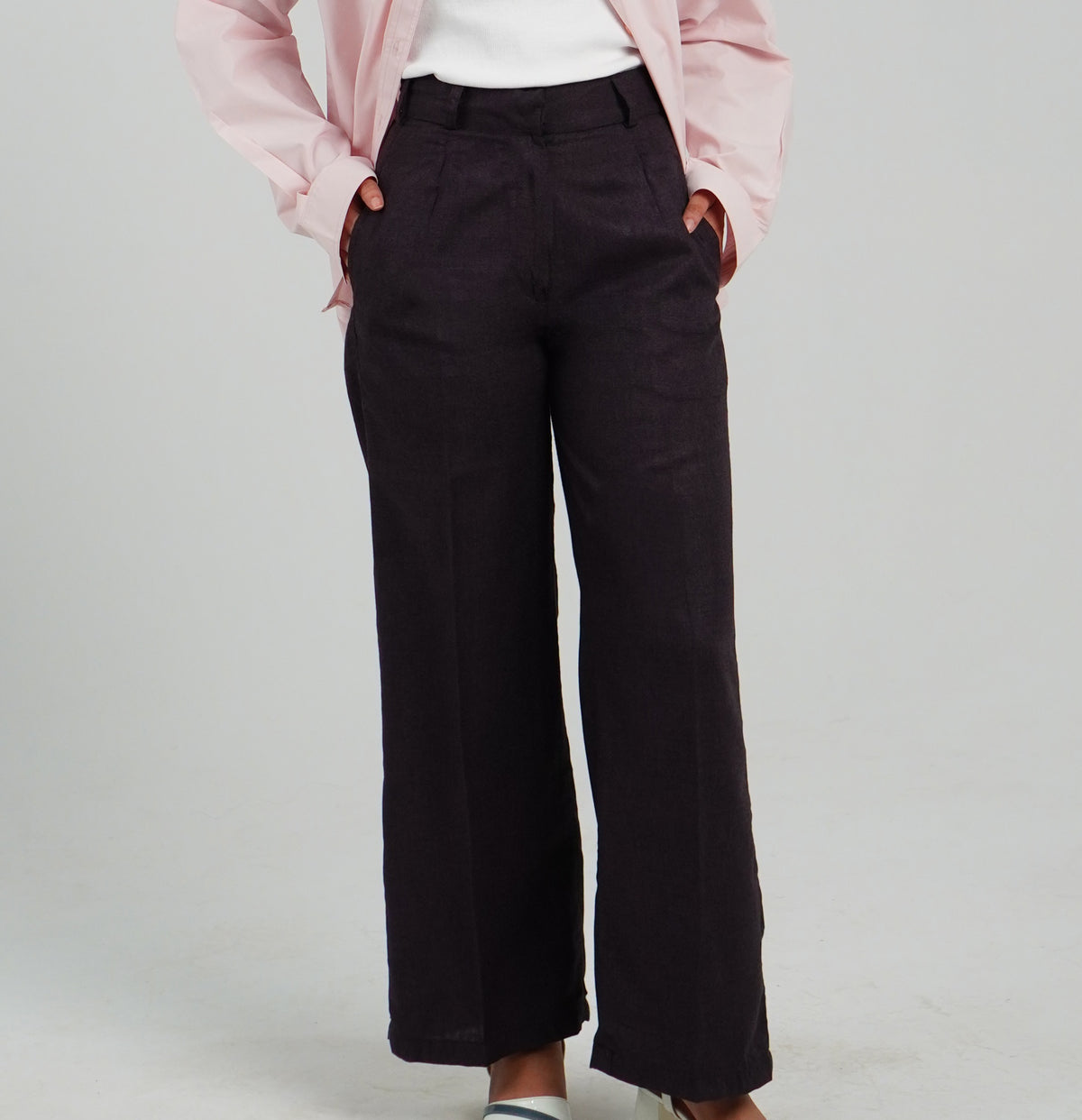 Pale Plum Pants